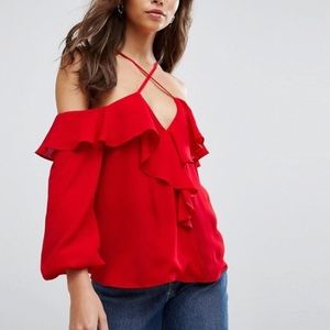 Asos off shoulder top